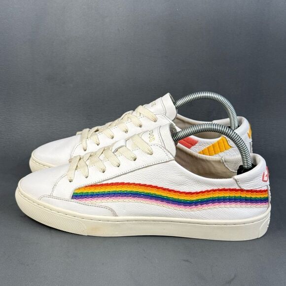 SOLUDOS Ibiza sneaker shoes X Lockhart Embroidery women’s size 9 - Picture 3 of 9